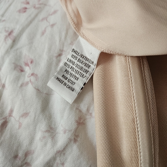 Y2K Badgley Mischka Silk Coquette Dress Gown with Corset Boning - Picture 5 of 5